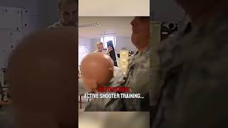 Military base active shooter scenario training‼️🤯 military army combat war [upl. by Eiramnerual]