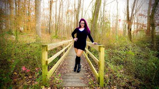 Walking in 6 in Knee High Boots in the Woods  Protect Your Heels the Solemates  MDIGIA Day 4 [upl. by The]