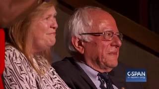 Larry Sanders casts vote for brother Bernie Sanders at Democratic National Convention CSPAN [upl. by Melton438]