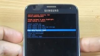 Samsung Galaxy S5 Neo hard reset [upl. by Magdalena]