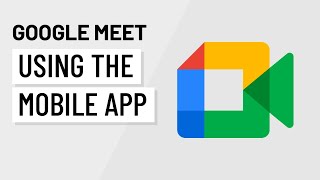 Google Meet Using the Mobile App [upl. by Aibat]