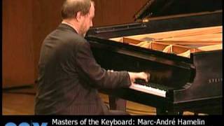 MarcAndré Hamelin performs Debussy quotFeux dartificequot from Preludes Book 2 [upl. by Scarito]