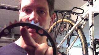 Change Chainrings without removing crank [upl. by Yelsnik]