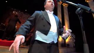 Paul Potts performs Princes aria Rusalka Prague Opera Ball February 8th 2014 [upl. by Alyhs]