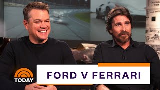 Matt Damon Christian Bale On ‘Ford V Ferrari’ Full Interview  TODAY [upl. by Arty]