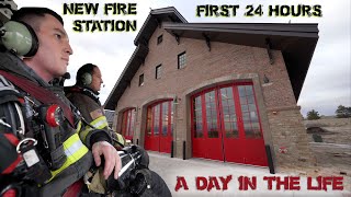 First 24 Hours in a New Fire Station  A Day in the Life [upl. by Aenet]