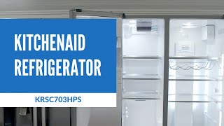 Kitchenaid Refrigerator KRSC703HPS [upl. by Ahsiener]