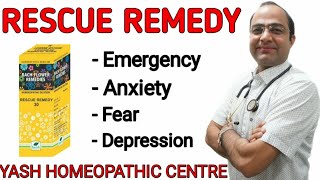 Rescue Remedy  Anxiety stress  fear  Bach flower remedy [upl. by Iew]