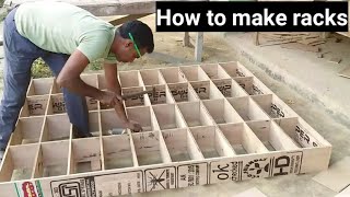 Rack making  plyboard rack making  how to make plyboard rack [upl. by Noinatrad568]