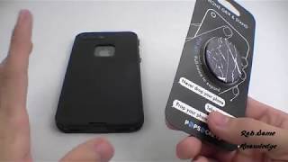 How to Install a Popsocket on ANY Phone or Tablet [upl. by Camey]