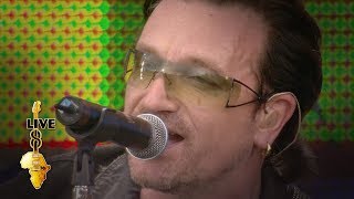 U2  One Live 8 2005 [upl. by Solraced]