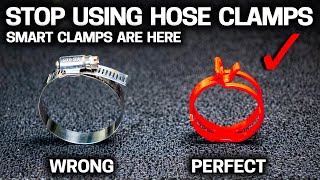 STOP Using Hose Clamps WRONG  LEARN A BETTER WAY [upl. by Ecinrahs]