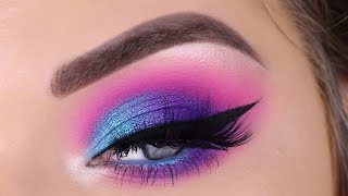 Juvias Place Masquerade Mini Palette  Colorful Eyeshadow Tutorial [upl. by Bunker511]