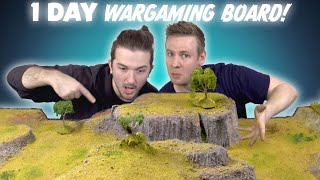 We made this EPIC Wargaming Table in 1 DAY [upl. by Iad794]