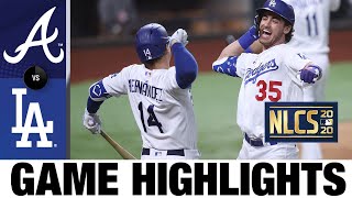 Bellinger hits goahead HR as Dodgers clinch World Series berth  BravesDodgers Game 7 Highlights [upl. by Easter]