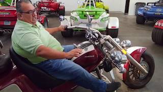 Easy to Drive Rewaco Trike  Instructional Video by Vegas Trike Adventures [upl. by Derrik]