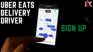 How To Apply For Uber Eats Driver UK 2025 Easy Registration Steps  Deliver Food amp Make Money [upl. by Yezdnil]