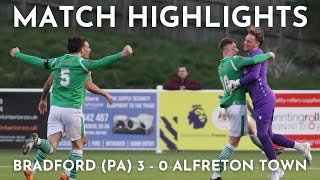 MATCH HIGHLIGHTS  Bradford Park Avenue vs Alfreton Town  National League North [upl. by Adoc]