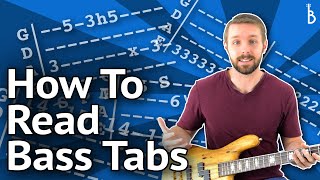 Bass Tabs Everything You Need To Know To Get Started Reading Bass Tabs [upl. by Olihs]