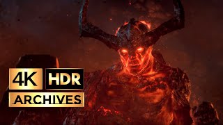 Thor Ragnarok  Opening Scene  Conversation with Surtur while hanging from chain  HDR  4K  51 [upl. by Kerwin373]