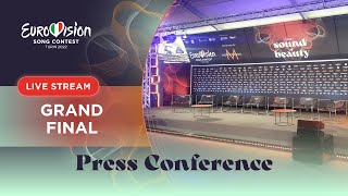 Eurovision Song Contest 2022  Kalush Orchestra  Ukraine 🇺🇦  Winner’s Press Conference [upl. by Tobiah]