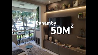 Apartamento Decorado Panamby  50 Metros Quadrados [upl. by Eneryc]