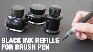 Which Ink Refill to Use for Brush Pens [upl. by Lesser]