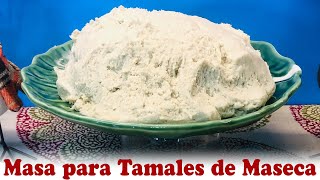 Easy Maseca Masa for Tamales Recipe  StepbyStep Guide  Delicious amp Full of Flavor [upl. by Rodgers]