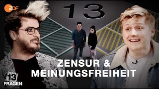 Ist Cancel Culture eine Gefahr für die Meinungsfreiheit I 13 FRAGEN [upl. by Ydnyc]