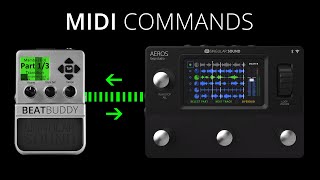 AEROS Loop Studio  BeatBuddy Drum Machine  MIDI Commands [upl. by Puritan]