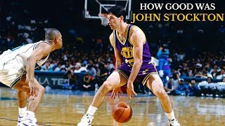 How Good Was John Stockton  A Player Analysis [upl. by Llenol608]