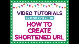 How to Shorten a Website Link URL Shortener Tutorial [upl. by Annawik]