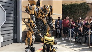 TRANSFORMERS Bumblebee meets his biggest fan [upl. by Ibbor]