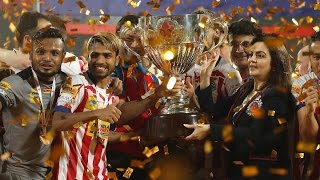 Atletico de Kolkata break Kerala Blasters FC heart win ISL 2016 crown [upl. by Jerrine]