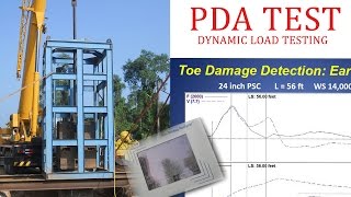 PDA Test  Dynamic Load Testing [upl. by Mirabella491]