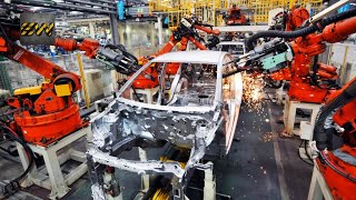 How Cars Are Made In Factories Mega Factories Video [upl. by Elcin966]