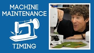 Sewing Machine Maintenance Timing [upl. by Christy]