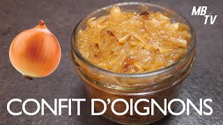 Recette Confit dOignons [upl. by Norven]