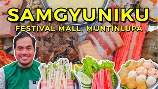 Samgyuniku Festival Mall  Kainan Sa South [upl. by Miharbi622]