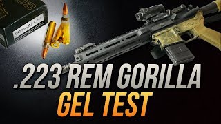 Gimmick Or Good To Go 223 Rem Gorilla 62gr Controlled Chaos Gel Test [upl. by Amhsirak]