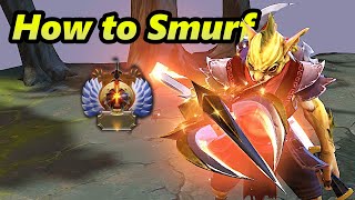 Immortal Smurf Explains How To Destroy Legend Games DOTA2 [upl. by Car122]