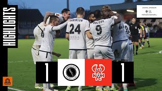 HIGHLIGHTS  Boreham Wood v Kidderminster Harriers H  26th December 2023 [upl. by Rimaj366]