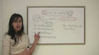 French for Beginners How to Give Directions in French [upl. by Asante221]