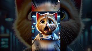 Mad Scientist Kidnaps Mother Cat Brave Kitten Rescues Her 🧟 Cat Transformation Stories cat [upl. by Leake]