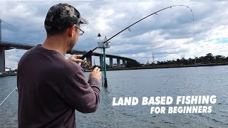 LAND BASED FISHING FOR BEGINNERS [upl. by Yehtomit]