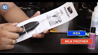 IKEA MILK FROTHER Review amp Battery Installation [upl. by Hatty532]