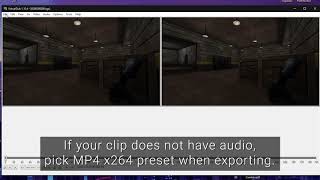 How To Export MP4 H264AAC From VirtualDub [upl. by Dustan]