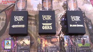 MTG Secret Lair Warhammer 40K Bonus Cards Reveal [upl. by Royo311]