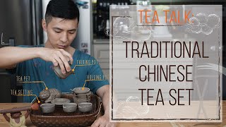 Traditional Chinese Tea Set Gong Fu Tea Explained [upl. by Yltsew]