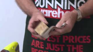 How To Sand Walls  DIY At Bunnings [upl. by Htbazile270]